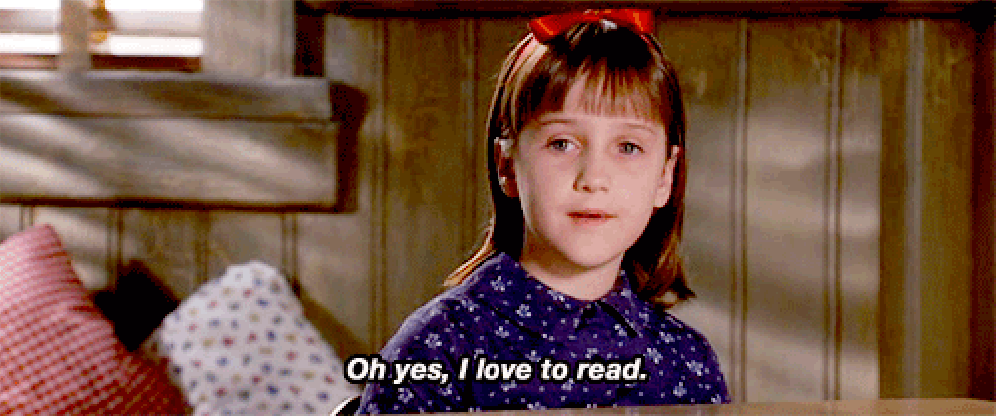 MATILDA LOVES TO READ